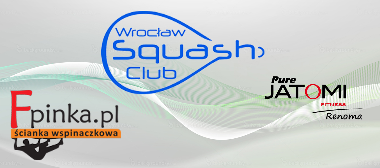 Nawiązaliśmy współpracę Squash Club Wrocław, Fpinka
i Jatomi Fitness w Renomie.